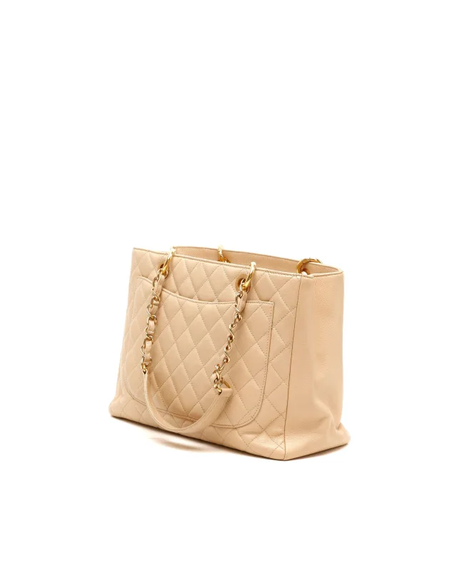 Chanel GST Grand Shopping Tote Bag in Caviar leather from A Retro Tale, photo 3 of 6