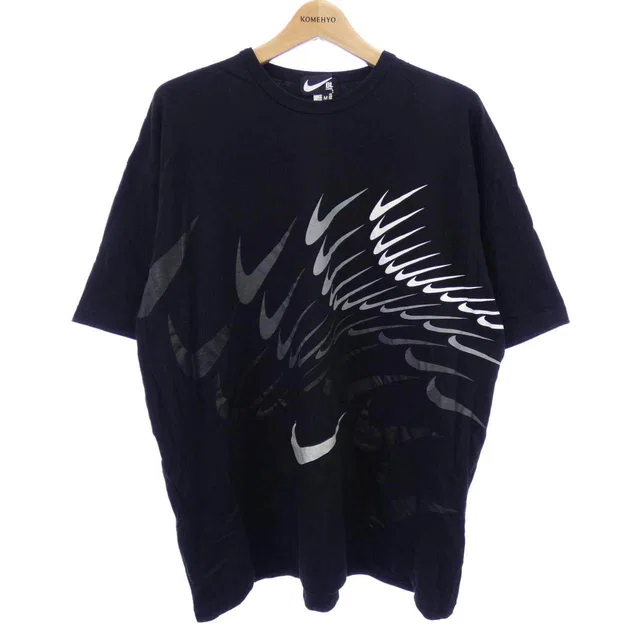 BLACK COMME des GARCONS Cotton T Shirt in Black from LuxUness
