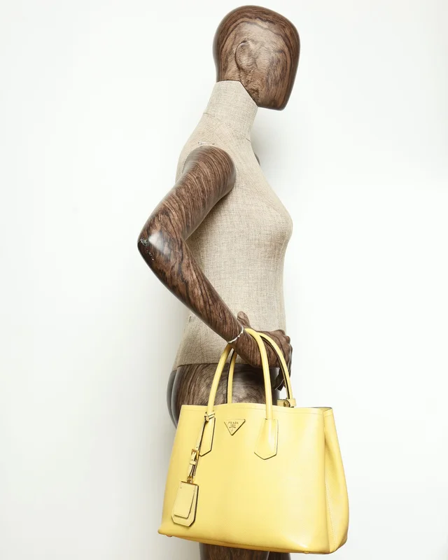 Prada Medium Saffiano Cuir Tote Bag in Saffiano leather from A Retro Tale, photo 16 of 16