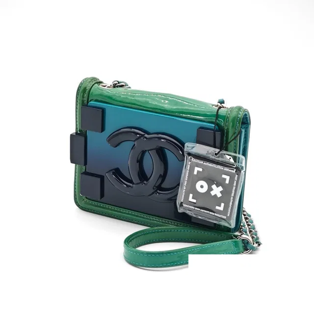 Chanel Patent Leather Shoulder Bag Chain in Patent leather from The Reluxe