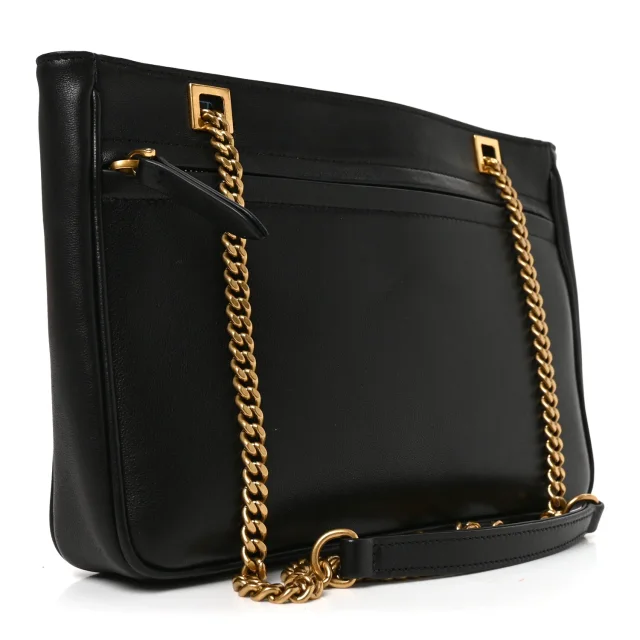 Valentino Garavani Nappa Small Viva Superstar Shopping Tote Black Brown in Black Nappa leather from FASHIONPHILE, photo 3 of 9