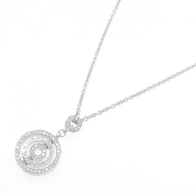 Bvlgari Astrale 750 White Gold Diamond Necklace in White from LuxUness, photo 2 of 2