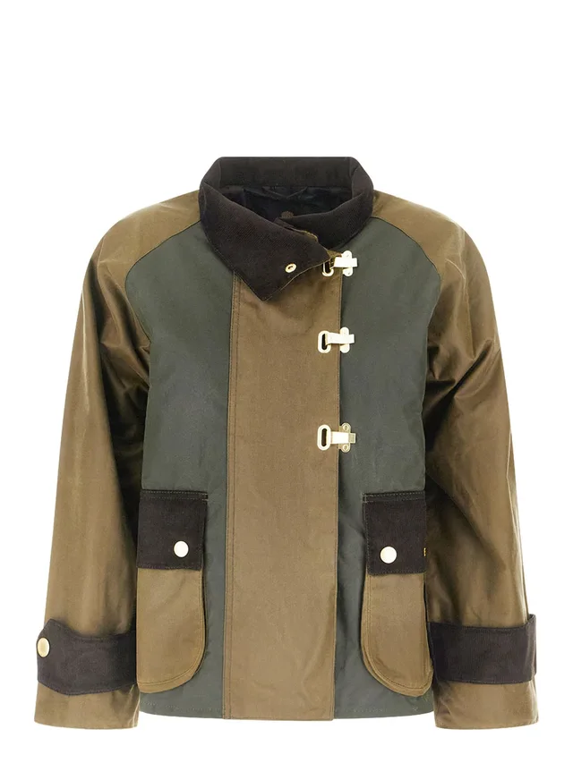 Barbour Hazelwood corduroy-trim lobster-claw jacket, photo 8 of 9 from SENSER