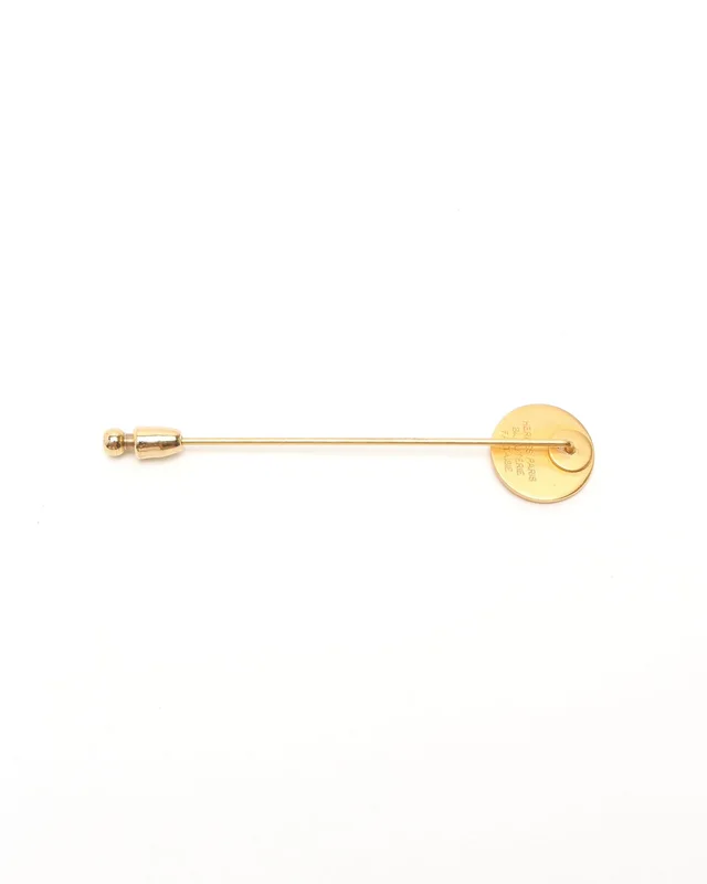 Hermès Clou de Selle Pin Brooch from A Retro Tale, photo 4 of 4