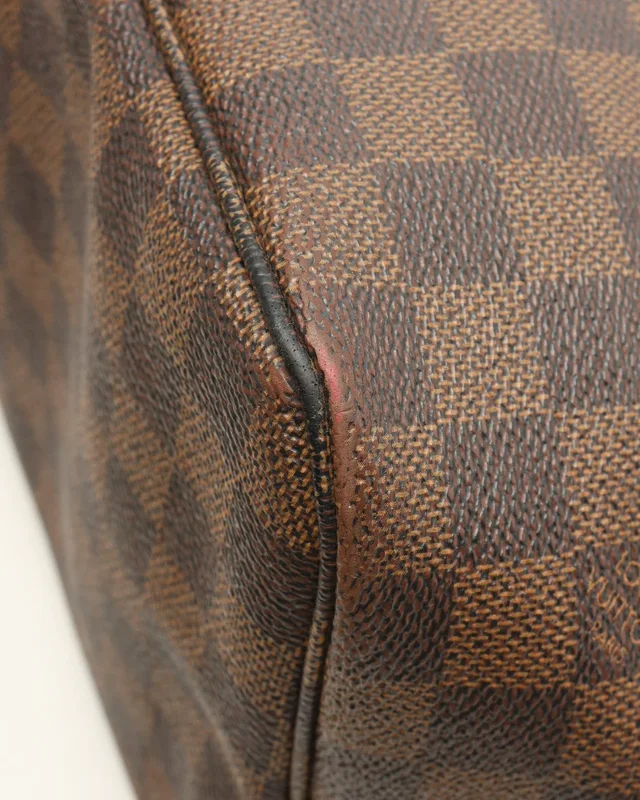 Louis Vuitton Damier Ebene Neverfull MM Tote Bag in Brown Canvas from A Retro Tale, photo 6 of 10