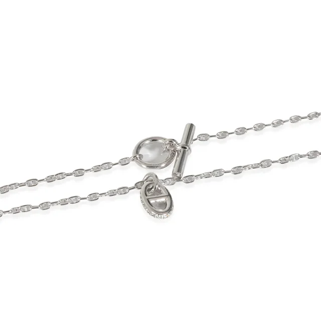 Hermès Farandole Pendant in 18K White Gold 0.45 CTW in White from myGemma, photo 2 of 2