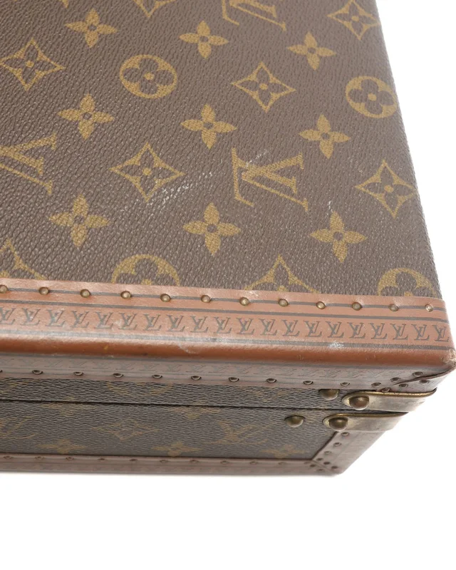 Louis Vuitton Monogram Cotteville 45 Suitcase in Coated canvas from A Retro Tale, photo 8 of 12