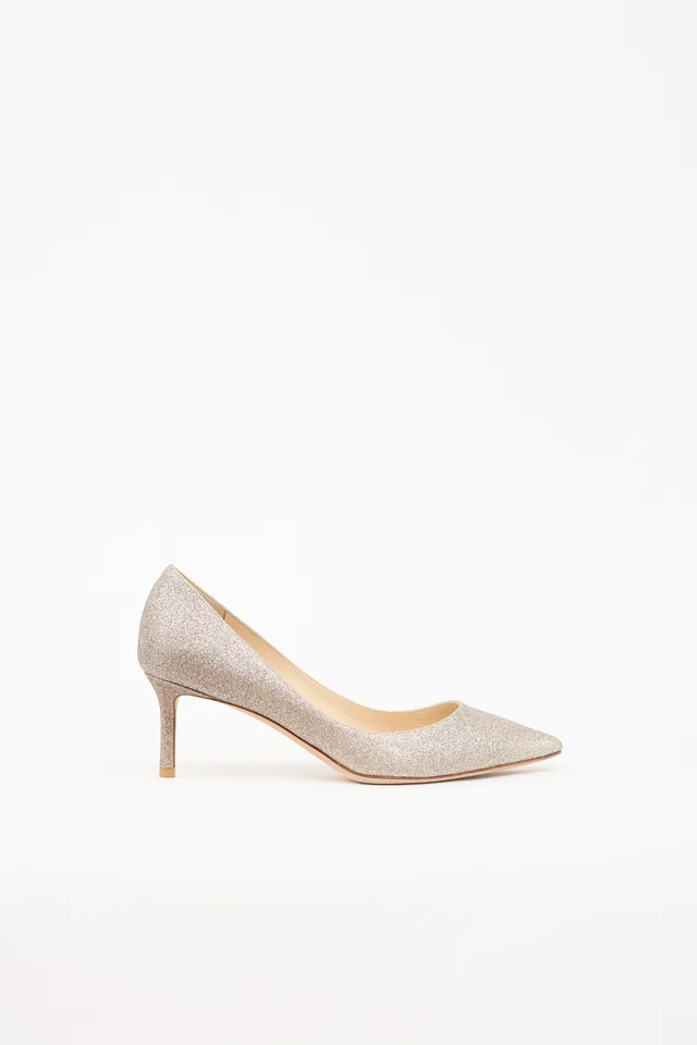 Jimmy Choo Gitter Romy Pump in Leather from VSP Consignment
