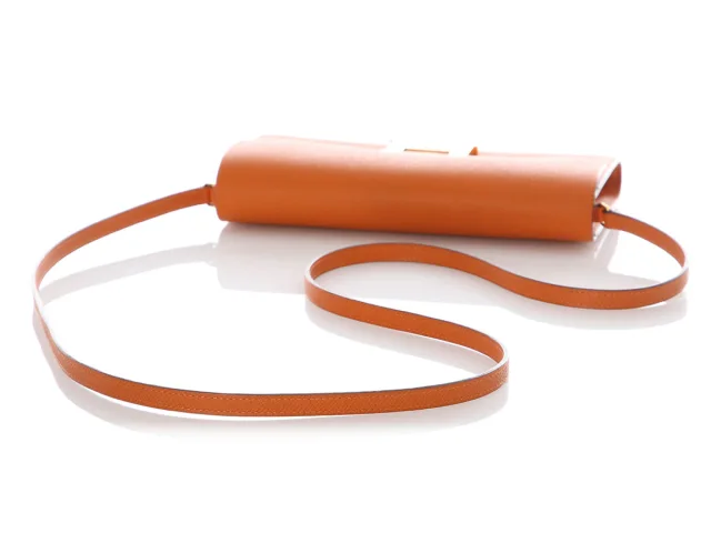 Hermès Epsom Constance To Go in Orange Epsom leather from Ann's Fabulous Finds, photo 7 of 10