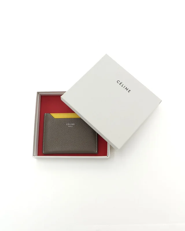 Celine Leather Card Holder in Leather from A Retro Tale, photo 2 of 2