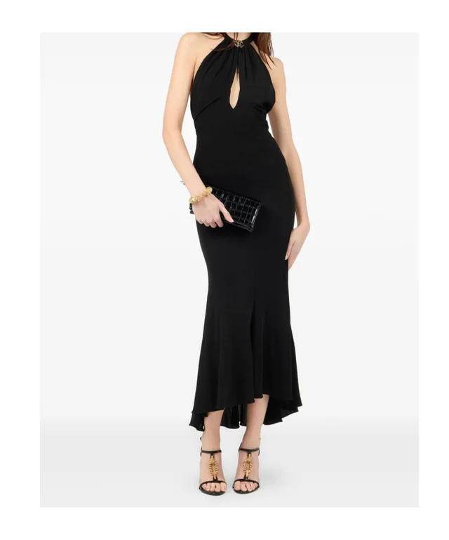 Roberto Cavalli Halterneck Cutout Dress, photo 3 of 7 from SENSER