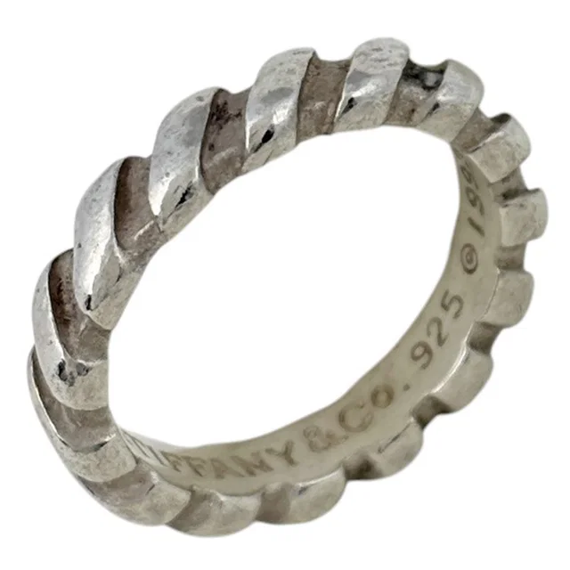 Tiffany & Co. Ring Twist 925 Sterling Silver in Silver from The Reluxe