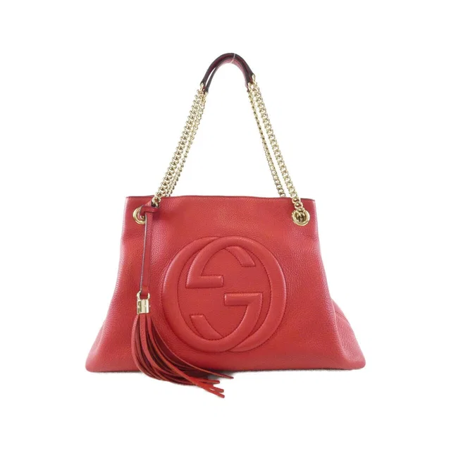 Gucci Shoulder Bag Red in Red Leather from The Reluxe