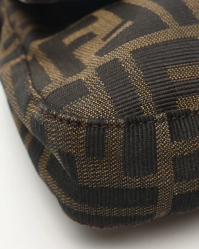 Fendi Zucca Baguette Bag in Denim from A Retro Tale, photo 8 of 12