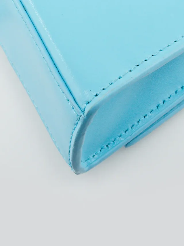 Balenciaga Azur Calfskin Leather Hourglass Chain Crossbody Bag in Calfskin from Yoogis, photo 4 of 10
