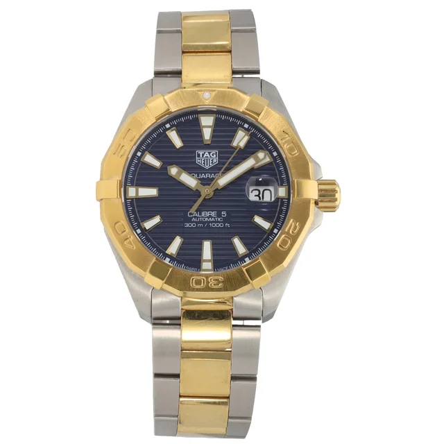 TAG Heuer Aquaracer WBD2120 41mm Bi-Colour Watch from H&T