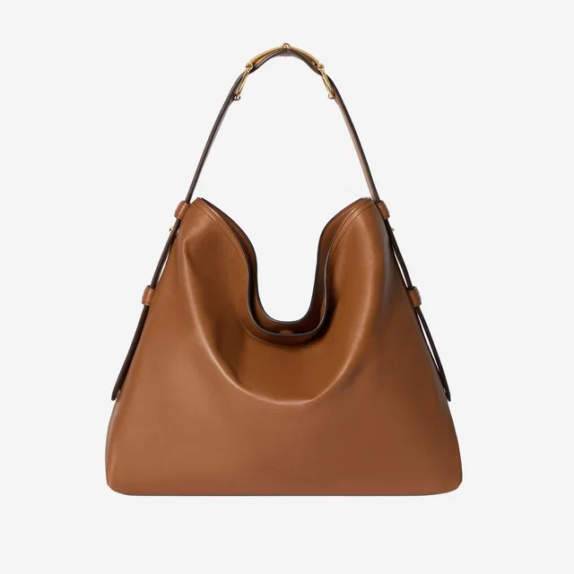 Gucci Shoulder Bag — Brown Calfskin in Brown Calfskin from HEWI