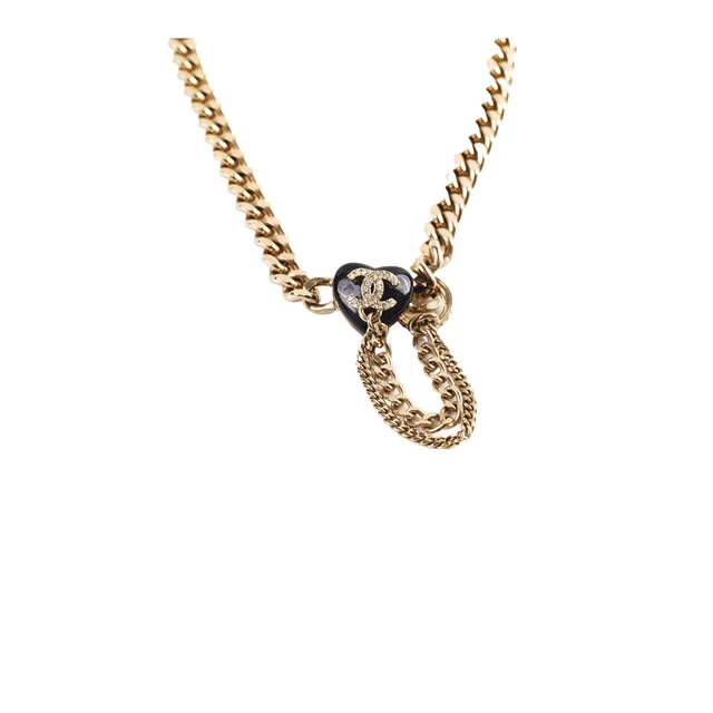 Chanel Heart CC Choker Costume Jewellery from The Purse Affair