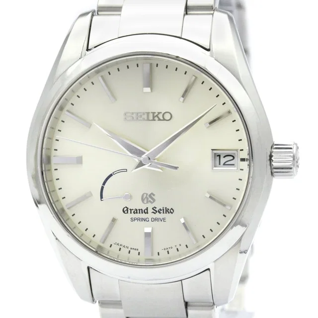 Grand Seiko Sbga083 Spring Drive Steel Mens Watch 9r65-0bh0 Polished in gold from Poshmark