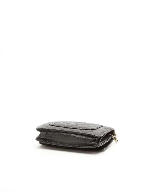 Chanel Caviar Wallet On Chain Bag in Caviar leather from A Retro Tale, photo 4 of 10