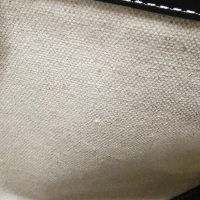 Bottega Veneta Hand bag in NATURAL+BLACK / GOLD metal fittings canvas/leather from KOMEHYO, photo 8 of 8
