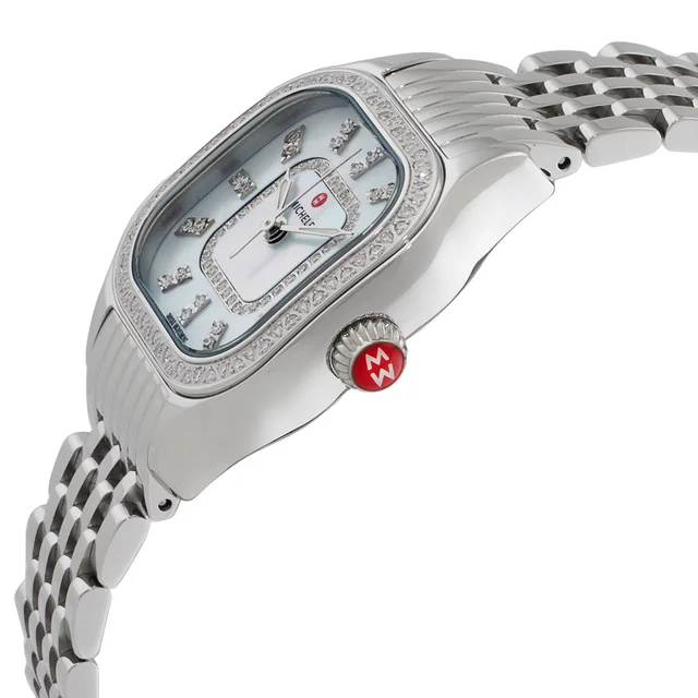 Michele MEGGIE Diamond Mother of Pearl Dial Ladies Watch MWW33B000001, photo 2 of 3 from Jomashop