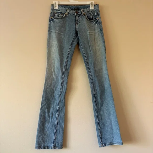 Giorgio Armani Vintage A|X Light Wash Bootcut Jeans Women’s Size 0p Usa in blue from Poshmark