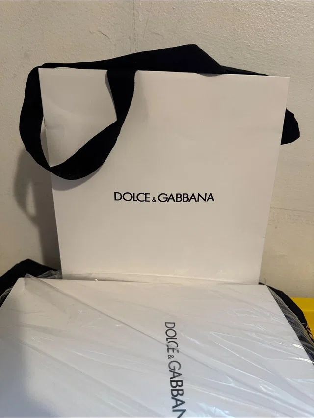 Dolce & Gabbana Black And White Logo Tote Bag in black|white from Poshmark, photo 1 of 1
