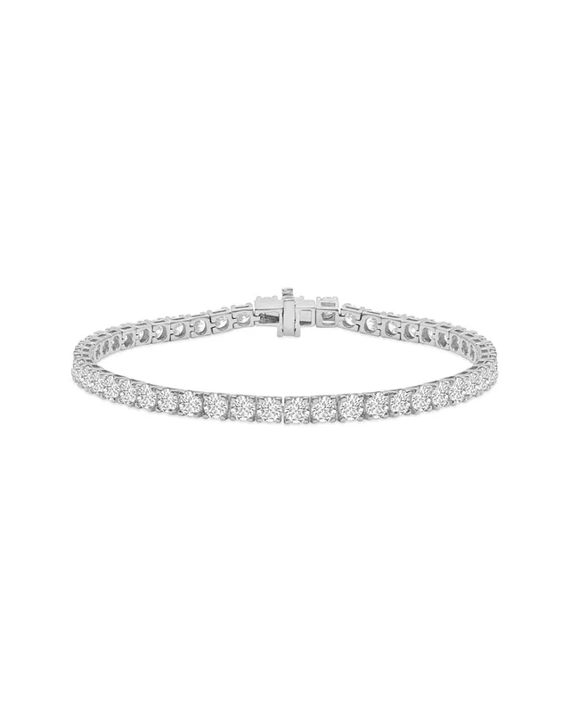 Lab Grown Diamonds 14K 10.00 ct. tw. Lab-Grown Diamond Tennis Bracelet, image 1 of 1 from Gilt