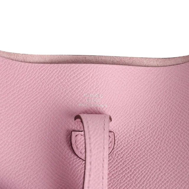 Hermès Evelyne Sellier TPM Mauve Sylvestre Epsom Palladium Hardware in Epsom leather from Madison Avenue Couture, photo 7 of 8
