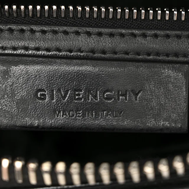 Givenchy Shiny Lord Calfskin Mini Antigona Black in Black Calfskin from FASHIONPHILE, photo 6 of 13