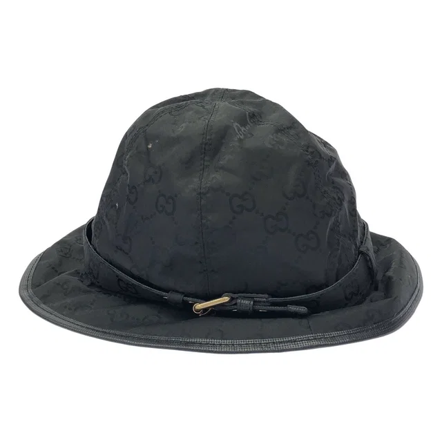 Gucci GG Nylon Bucket Hat Black L in Black Nylon from The Reluxe