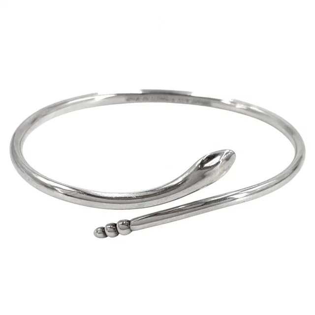 Tiffany & Co. Bangle Snake Bracelet 925 Sterling Silver in Silver from The Reluxe