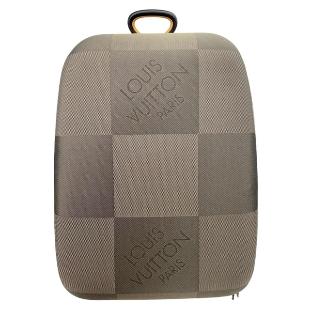 Louis Vuitton Conquerant 65 Damier Geant Rolling Suitcase Olive in Green Canvas from Dallas Designer Handbags