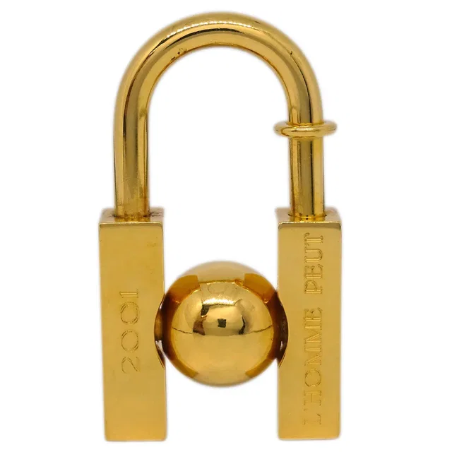 Hermès 2001 Earth Cadena Padlock Gold Small Good in Gold from AMORE Vintage Tokyo