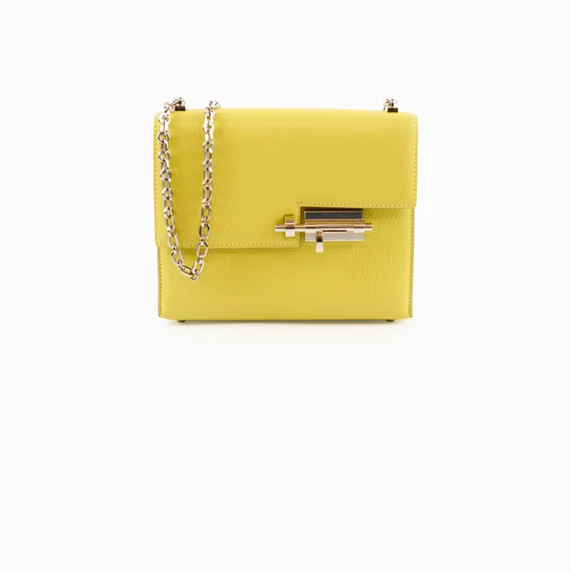 Hermès Verrou Mini Lime C Stamp Chevre in Goatskin from The Purse Affair