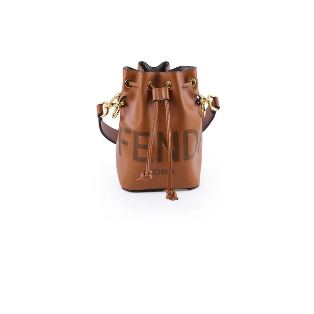 Fendi Mon Tresor Bucket Bag Caramel Brown in Brown Leather from The Purse Affair
