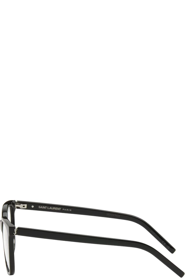 Saint Laurent Black SL M129 Glasses, photo 3 of 4 from SSENSE