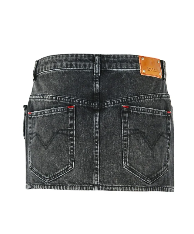 Isabel Marant Logo Patch Skirt, photo 3 of 3 from SENSER