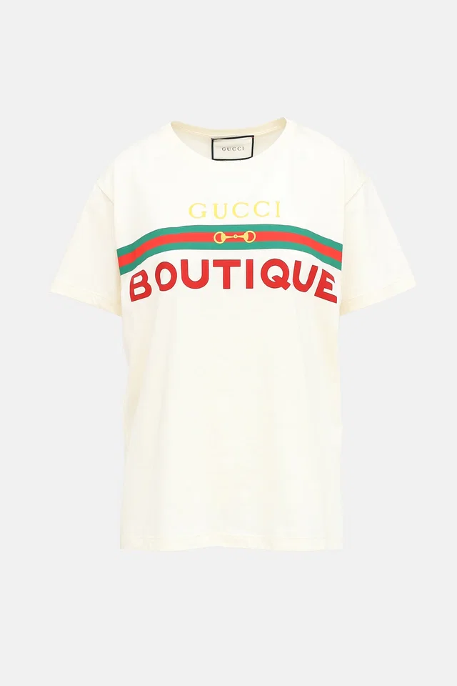 Gucci Boutique Graphic T-Shirt from VSP Consignment