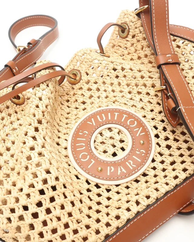 Louis Vuitton Raffia Noé BB Bag in Raffia from A Retro Tale, photo 5 of 8