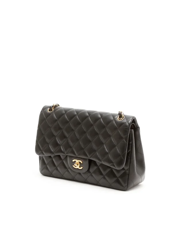 Chanel Classic Jumbo Double Flap Bag in Lambskin from A Retro Tale, photo 2 of 11