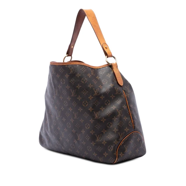 Brown Louis Vuitton Monogram Delightful GM Hobo Bag in Brown Coated canvas from Designer Revival, photo 2 of 2