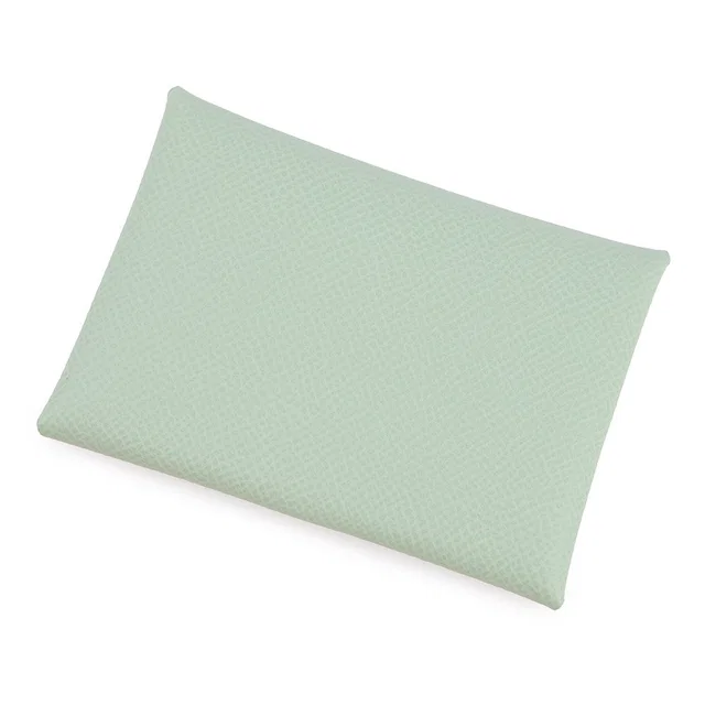 Hermès Calvi Duo Vert Daw Epsom in Green Epsom leather from GALLERY RARE