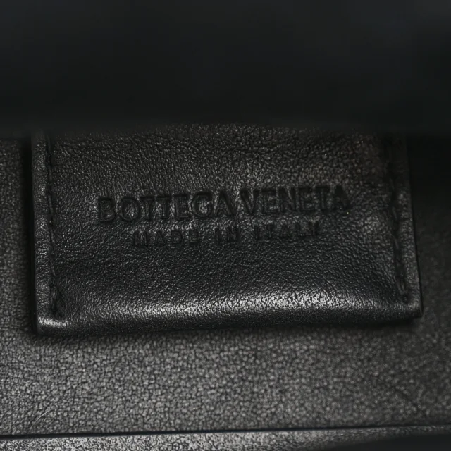 Bottega Veneta Small The Point Triangle Bag Black in Black Calfskin from FASHIONPHILE, photo 6 of 13