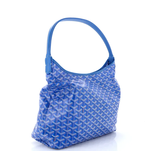 Goyard Boheme Hobo Coated Canvas in blue Coated canvas from Rebag, photo 3 of 7