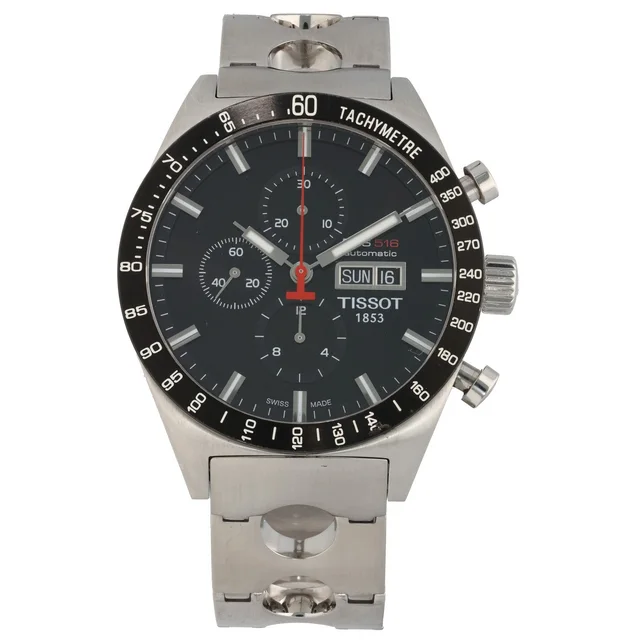 Tissot PRS 516 T044614A 45mm Stainless Steel Watch from H&T