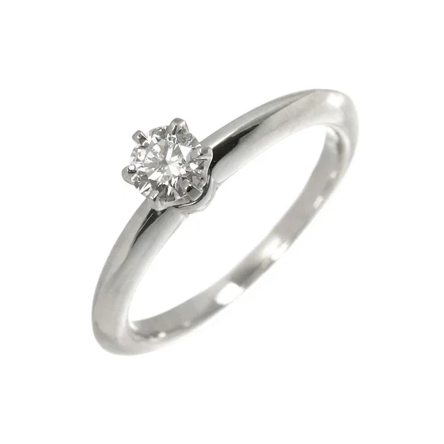 Tiffany & Co. Solitaire Ring Diamond Platinum from The Reluxe