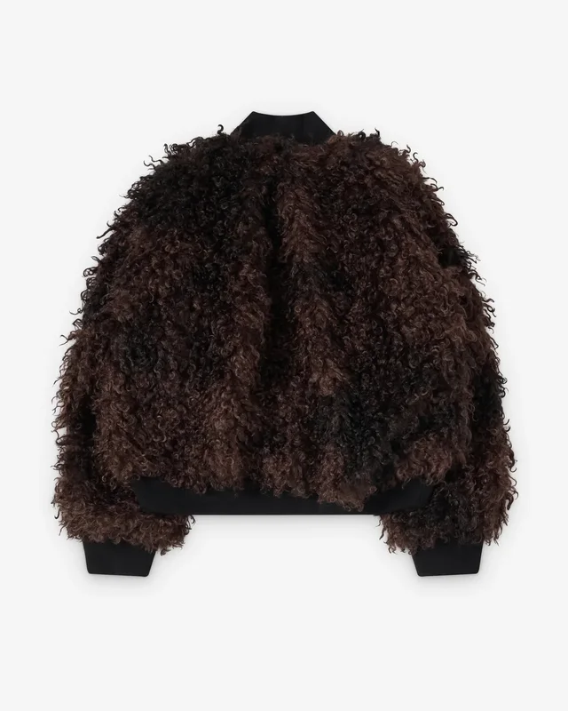Sacai Curly Faux Fur Jacket, image 1 of 1 from SENSER