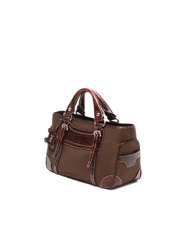 Celine Boogie Triomphe Bag in Crocodile from A Retro Tale, photo 2 of 11